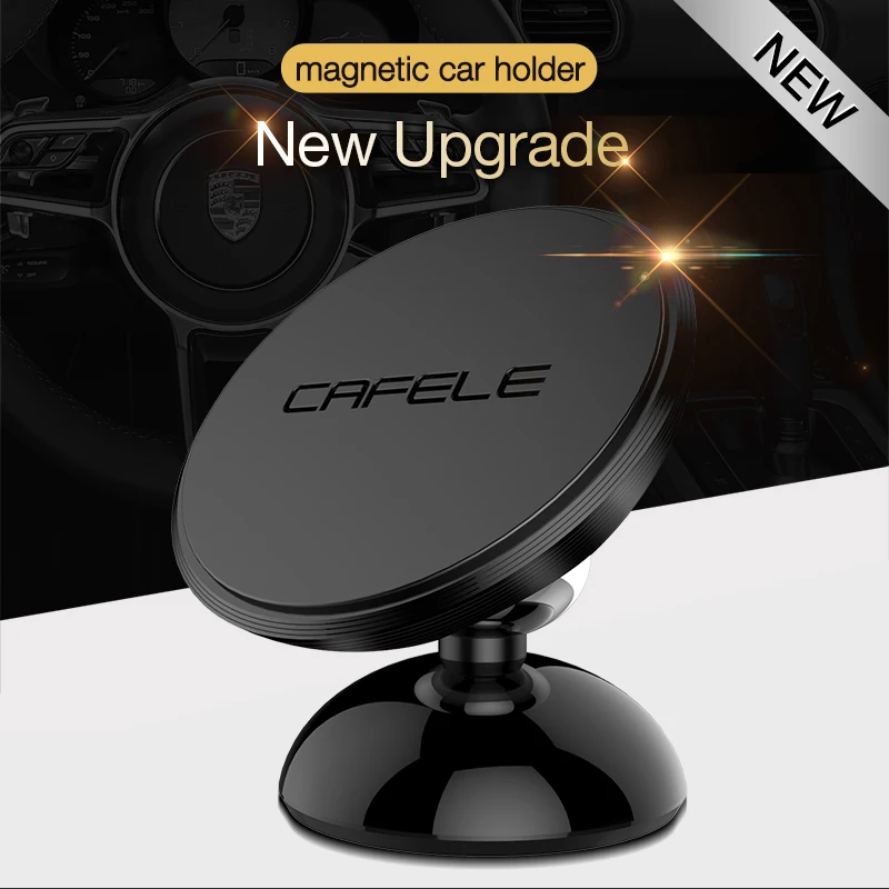 New In Sale CAFELE Car Phone Holder Paste Type Free Rotation Magnetic Car Mount Smartphone Stand For Xiaomi Samsung iPhone