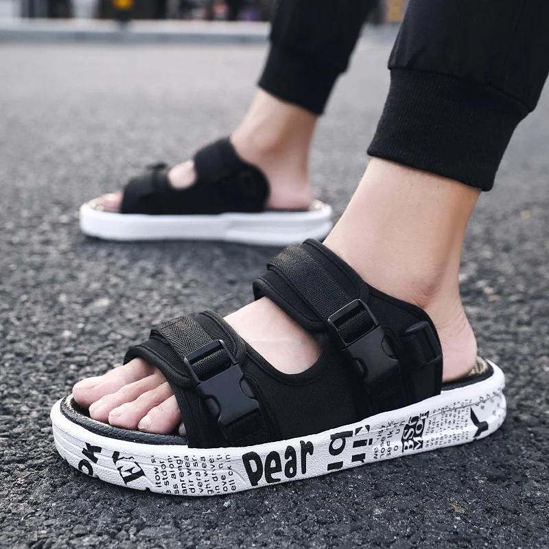Summer Men Sandals Gladiators Roman Casual Shoes Breathable Women Sandals Outdoor Comfortable Light Slippers Sandalias Hombre