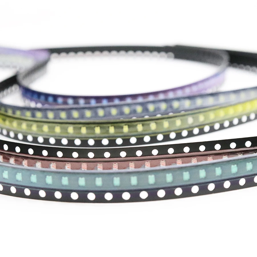 5 x 100pcs/Color=500pcs New 1206 0805 0603 Red/Green/Blue/White/Yellow SMD LED kit