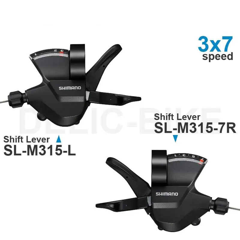 SHIMANO M315 2x7 3x7v Shifter Groupset SL-M315-2L SL-M315-L SL-M315-7R left and Right Shift Lever -2/3x 7-speed Original parts