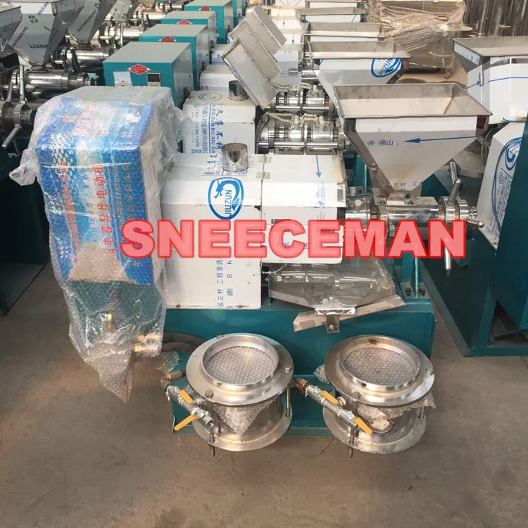 Prensa de óleo móvel para veículo, elétrica bifásica, pequena, amendoim, gergelim, soja, multifuncional, extração automática de óleo em espiral