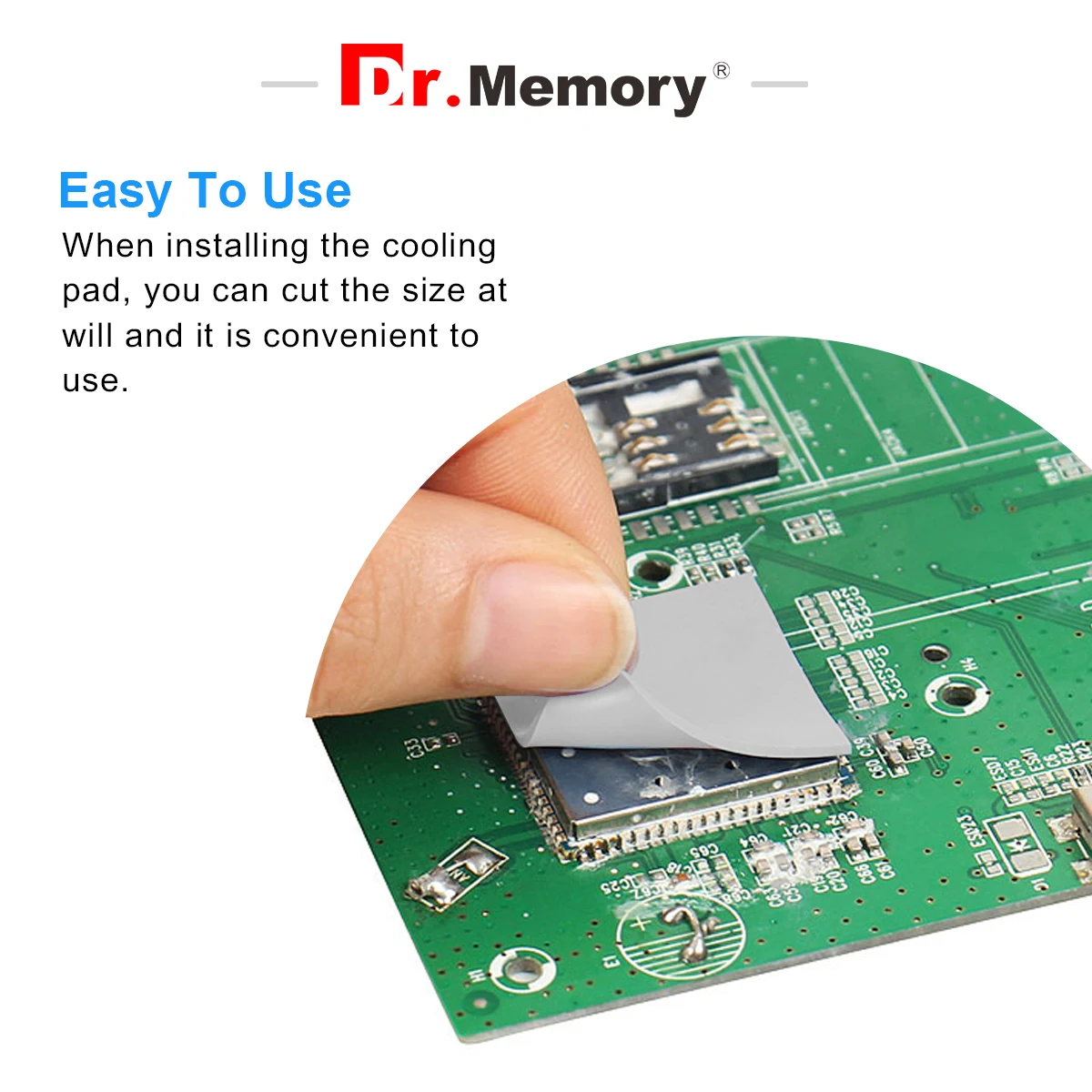 Новинка, Теплопроводящая силиконовая прокладка для охлаждения процессора GPU, 100 мм * 100 мм, термопрокладка 2,0 мм, термопрокладка