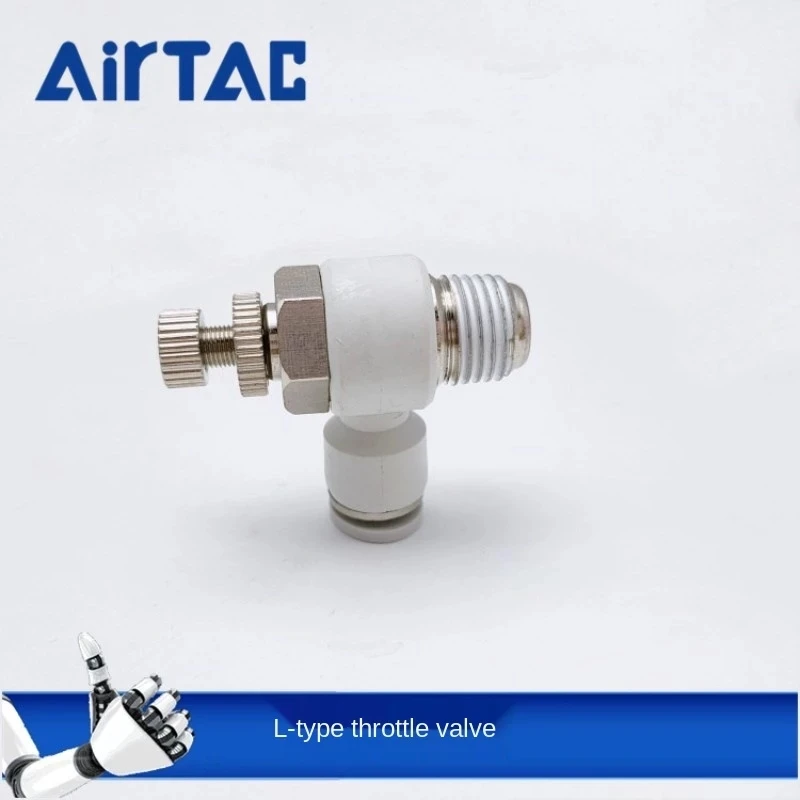 AirTAC Pneumatic Fitting Speed Controll Joint Value ASL-4-M5-01-02-6-03-04-8-10-12-04