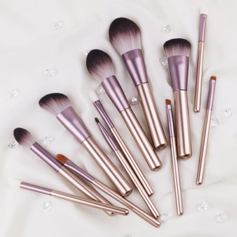 

12PCS Makeup Brushes Professional Brushes for Makeup Premium Synthetic Hair Powder Foundation Eyeshadow Make Up Brush Set Tool