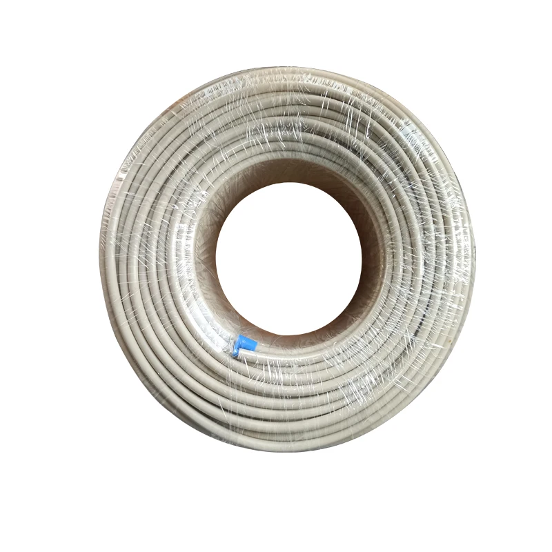 

100M/roll 1/4'' 6.35mm black white PE tube PVC hose food grade material for misting kits irrigation system