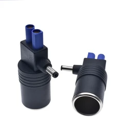 12V Car Start Emergency Power Adapter 24V EC5 To Cigarette Lighter DC5521 Male For Auto Vacuum Cleaner The Jump Starter