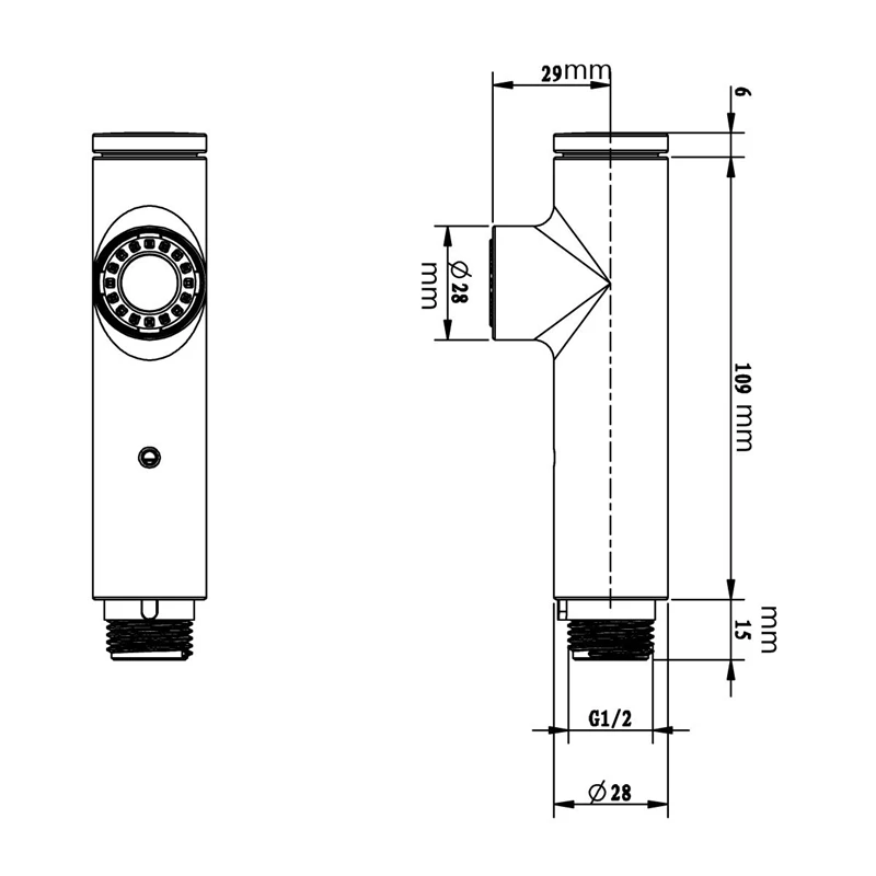 1 pz ABS cromo/spazzolato/nero cucina bagno rubinetto miscelatore estrarre testa di spruzzo uscita spruzzatore ugello risparmio idrico rubinetto