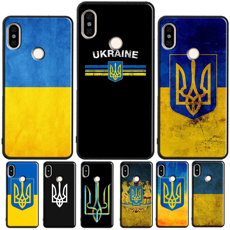 Ukraine Flag Coat of Arms For Redmi Note 11 Pro Phone Case For Redmi Note 10 Pro 7 8 9 Pro 10S 9S Redmi 10 9A 9T 9C