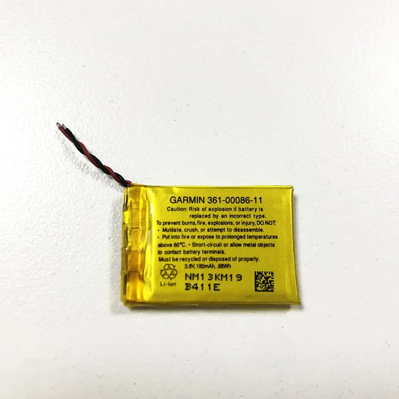 3.8V 180mAh Smart  Battery 361-00086-11 For GARMIN Forerunner 645 Forerunner 645 Music