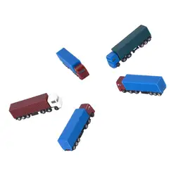 5pcs Painted Model Cars Truck Building Train Layout Scale N Z (1 to 200)