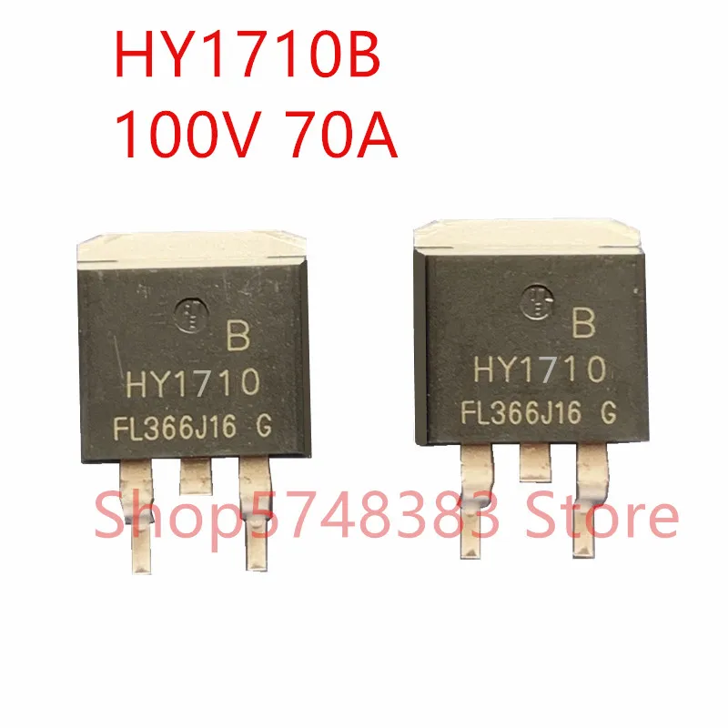 10PCS/LOT 100% new original  HY1710P TO-220 HY1710B TO-263 HY1710D TO-252 HY1710 100V 70A MOS tube