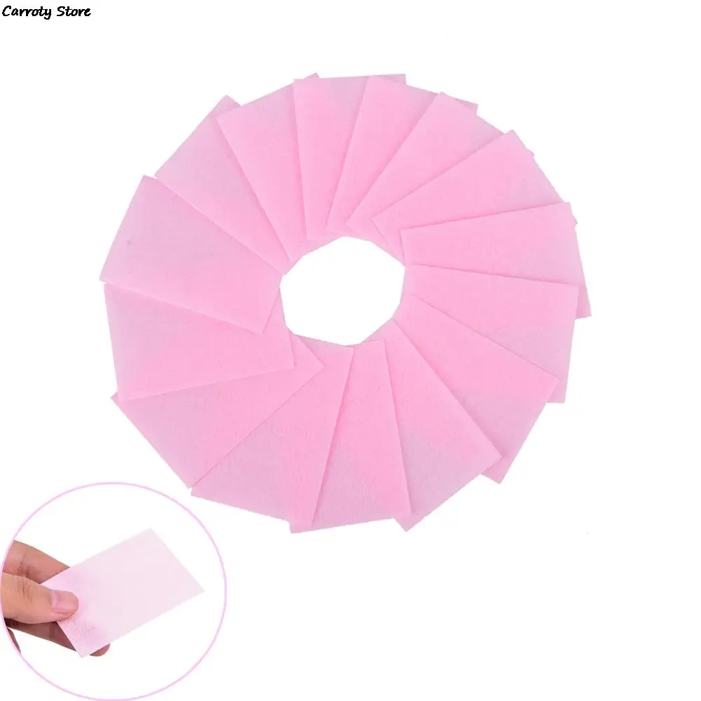 70 Pcs Pink Lint-Free Wipes All For Manicure Nail Polish Remover Pads Paper Nail Cutton Pads Manicure Pedicure Gel Tools