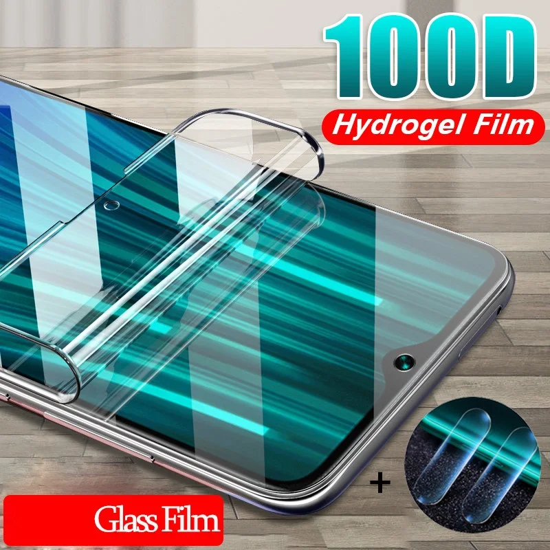 Hydrogel Film For Moto G8 G9 Play Plus Power Screen Protector Camera Len Film For Motorola Moto One Action Not Glass