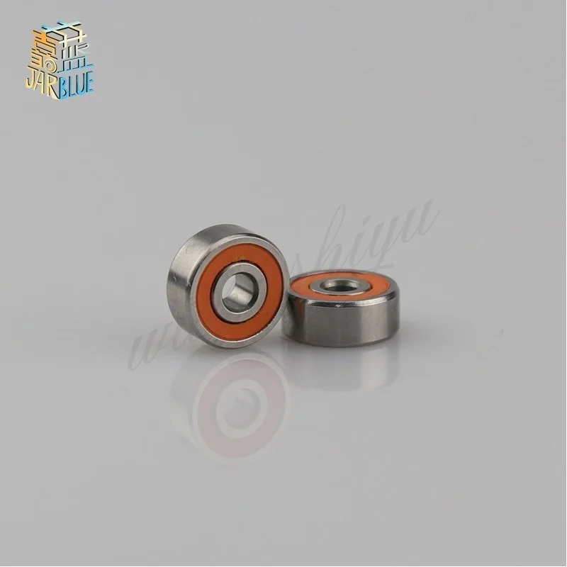 

2PCS 5x10x4 Stainless steel hybrid ceramic ball bearing SMR105 2RS CB A7 LD 5x10x4mm Fishing vessel bearing By JARBLUE