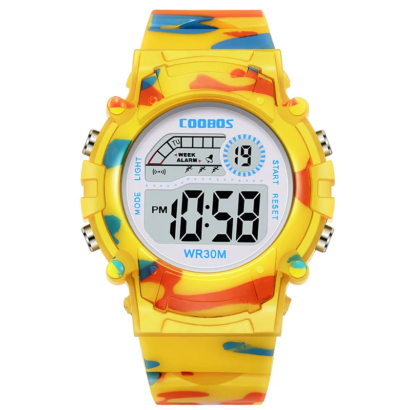 Children Watch Sport Kids Watches Silicone Strap Waterproof LED Digital Watch For Kid Children Student Girl Boy Wristwatch Clock