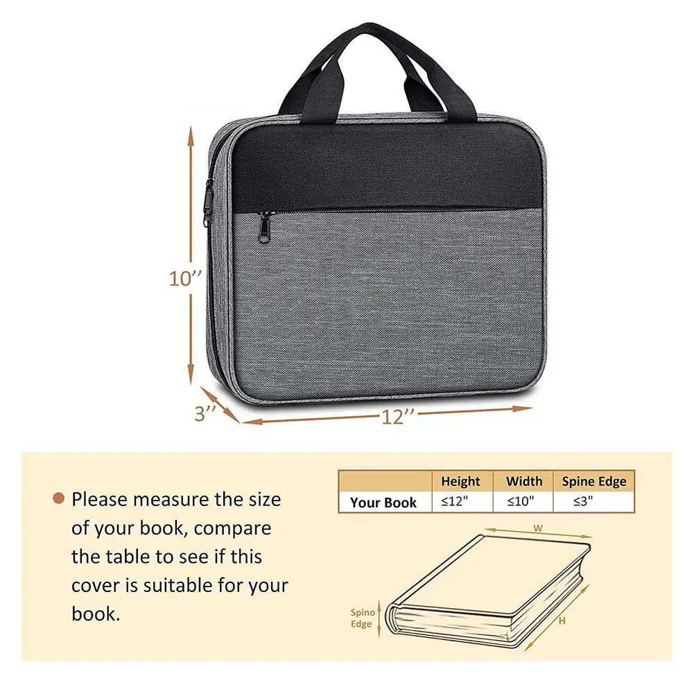 Sampul Suci Buku Belajar Alkitab Besar Tas Jinjing Buku Belajar Alkitab Sampul Suci Tas Tangan Kanvas Pelindung