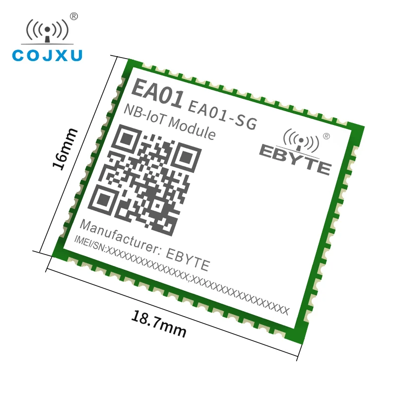 COJXU EA01-SG 20dBm NB-IoT B3 B5 B8 Range 3.6V UART GPIO NB-IoT module