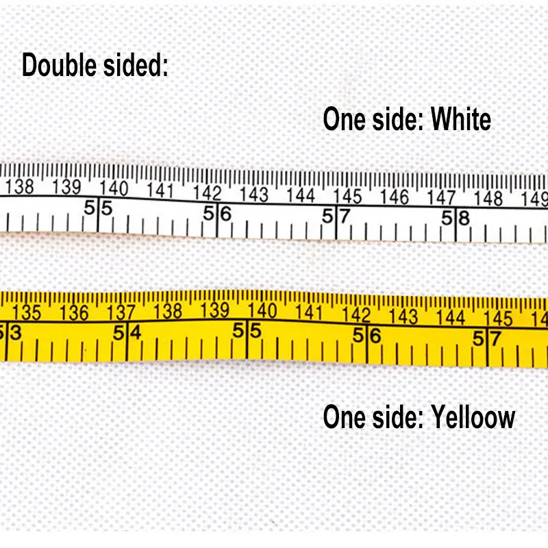 1Pcs Multifunction 1.5M Double Side Soft PU Tape Measure Ruler CM/Inch Office School Measuring Tools Supplies