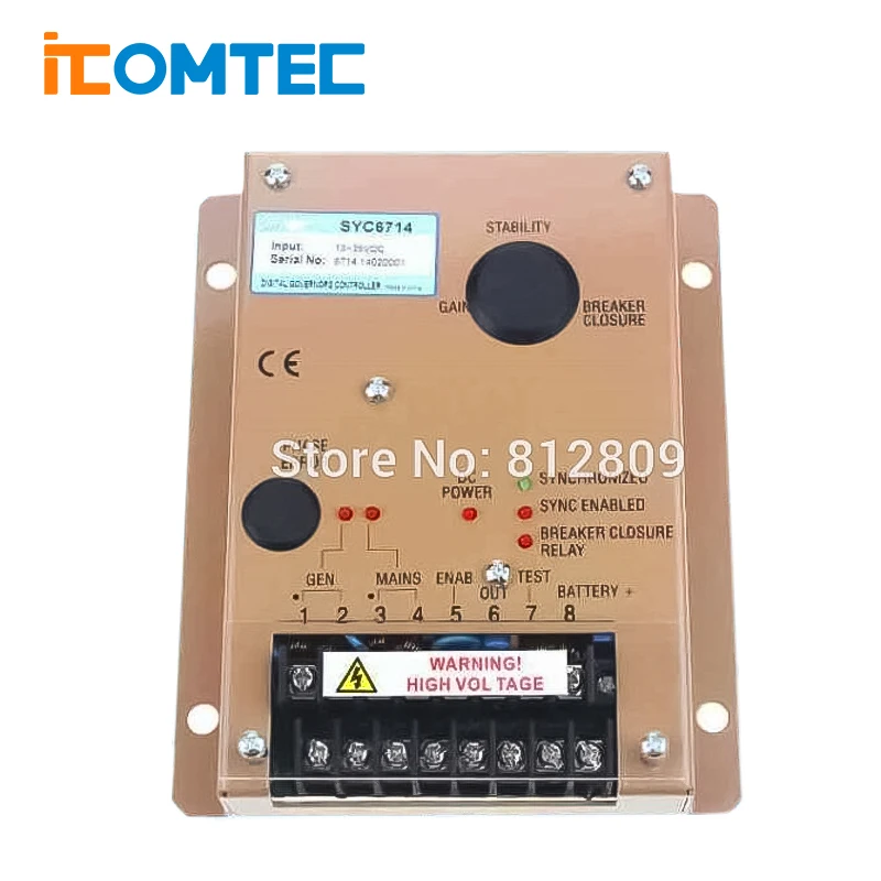 

Generator Synchronizer SYC6714 load sharing module