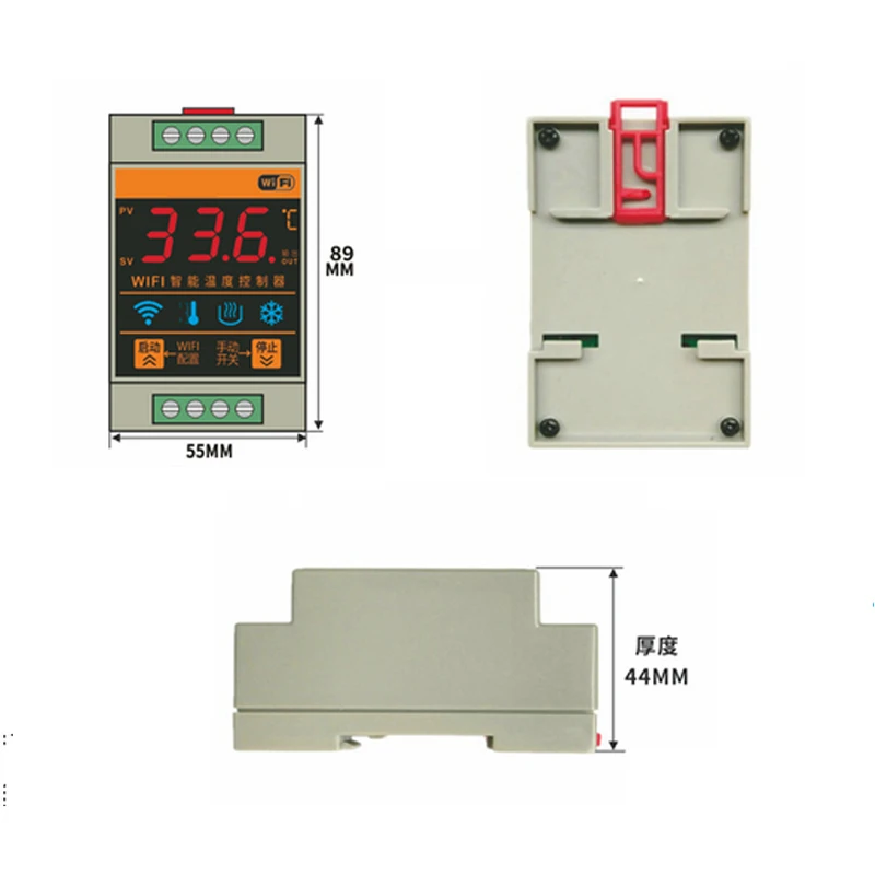 WIFI mobile phone APP remote intelligent temperature controller breeding hot water heating and cooling smart wifi thermostat