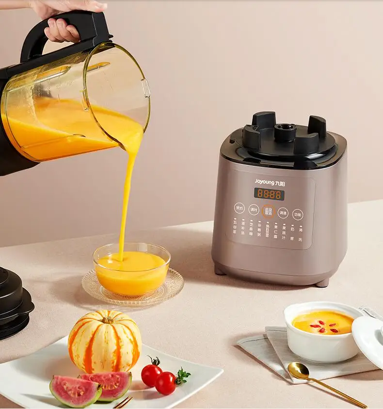 220 В бытовой Электрический Автоматическая соковыжималка Еда настенный выключатель сои Сок чайник Соковыжималка для фруктов с подогревом Ф...