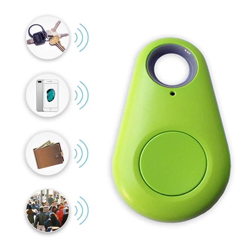 Gli animali domestici Intelligente Mini Bluetooth GPS Tracker Anti-Perso Impermeabile Tracciante Per Cane di Animale Domestico Del Gatto Tasti Del Sacchetto Del Raccoglitore Bambini Tracker attrezzature Finder