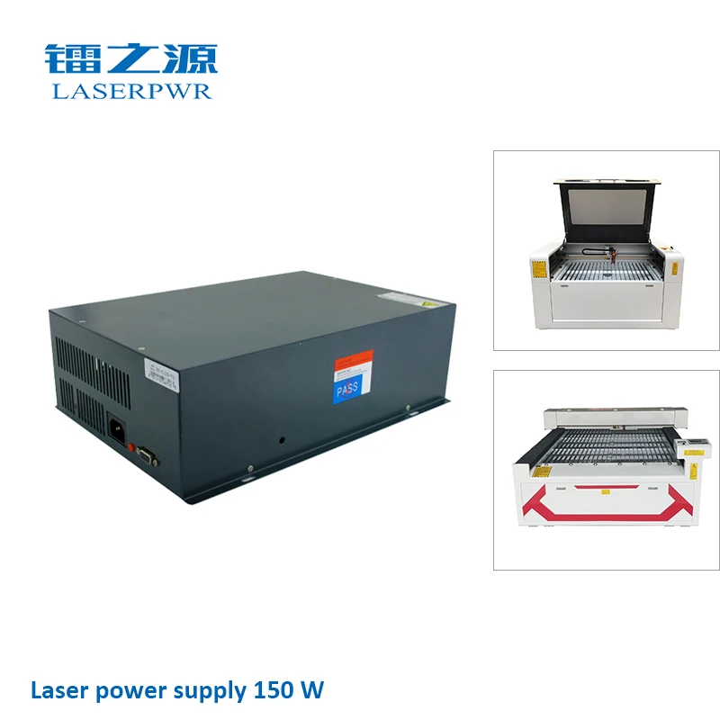 LASERPWR C150-Y3 150W Laser Power Supply For RD Controller Yueming Laser Equipment with DB9 Control Interface Device 110v 220v