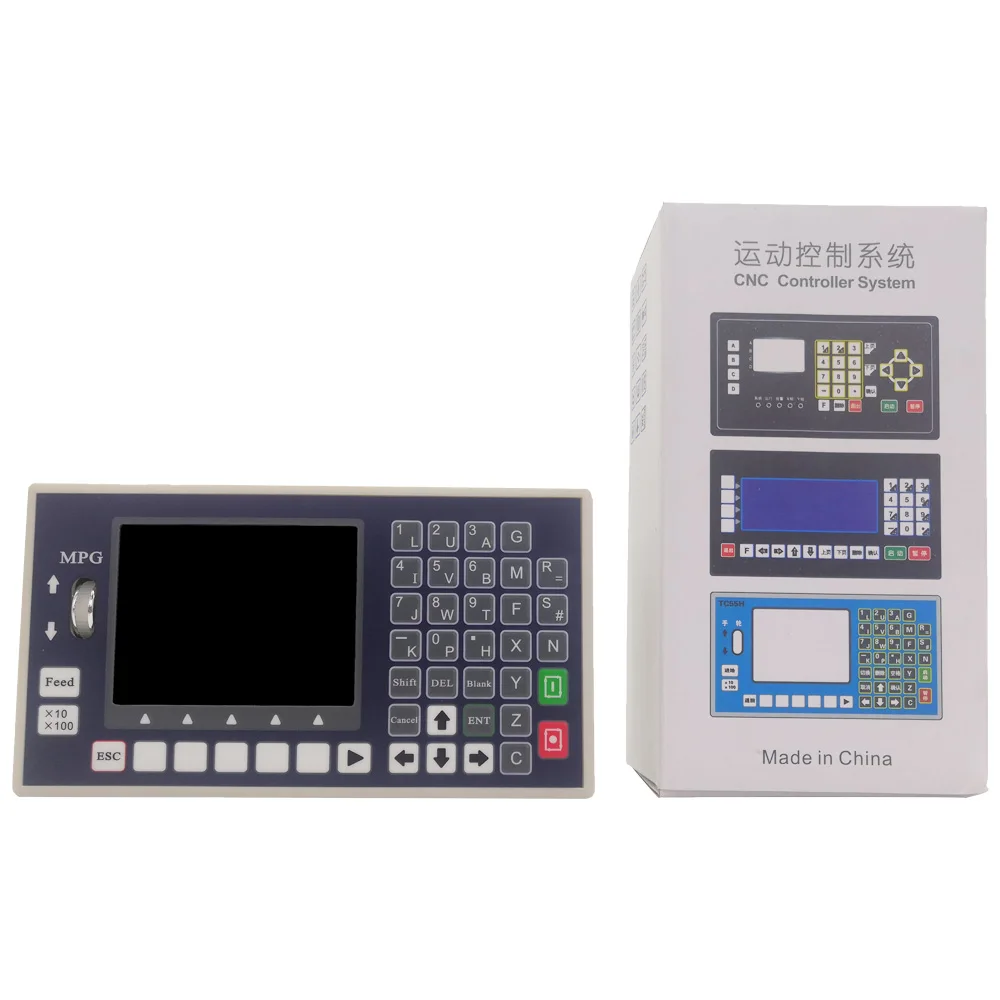 CNC controller TC5540H lathe offline controller 4-axis motion control system motor LCD display USB controller lathe equipment