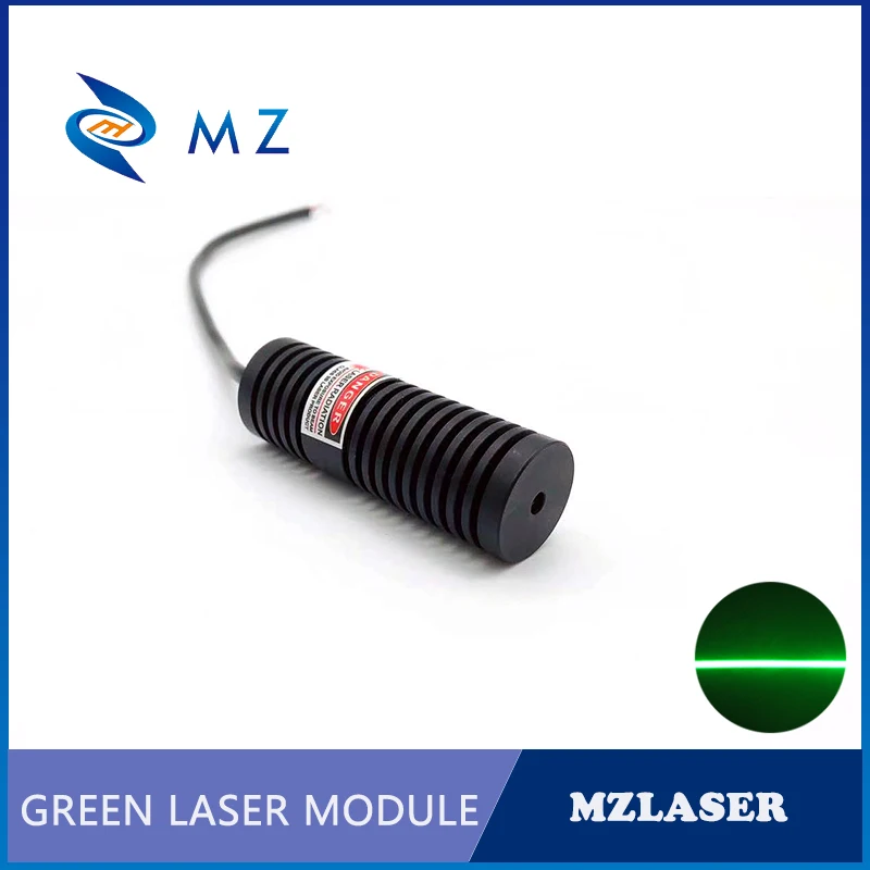 520nm 120mw 100mw 80mw 50mw 110deg with Thin Beam Green Line Laser Module For Room Escape/ Maze props/ Bar Dance Lamp