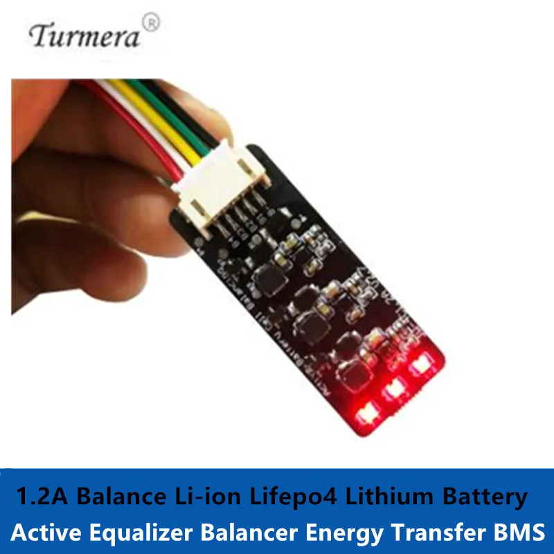 1.2a equilíbrio li-ion lipo lifepo4 lto bateria de lítio ativo equalizador bms transferência de energia bms 3s 4S 6s 7s 10s 16s 17s novo