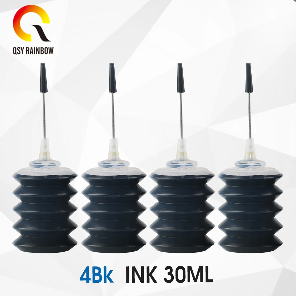 Kit de recarga de tinta de 30ML para impresora Epson, Canon, HP, Brother, Lexmark, DELL, Kodak, cartucho de impresora de inyección de tinta, 302,