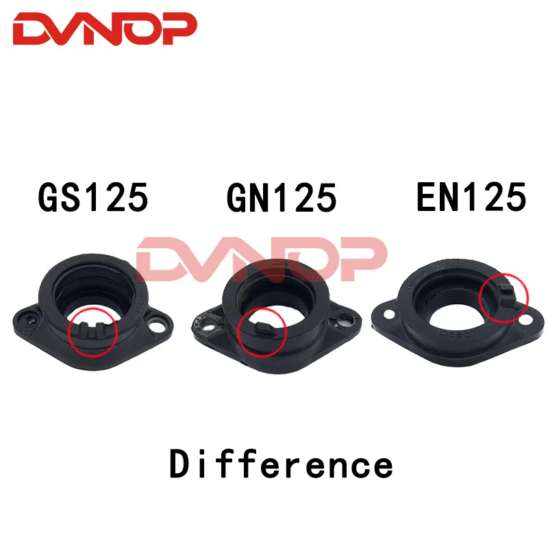 Złącze dolotowe gaźnika Adapter kolektora dolotowego gaźnika dla SUZUKI GN125 GS125 EN125 GZ125 DR125 TU125 157FMI K157FMI