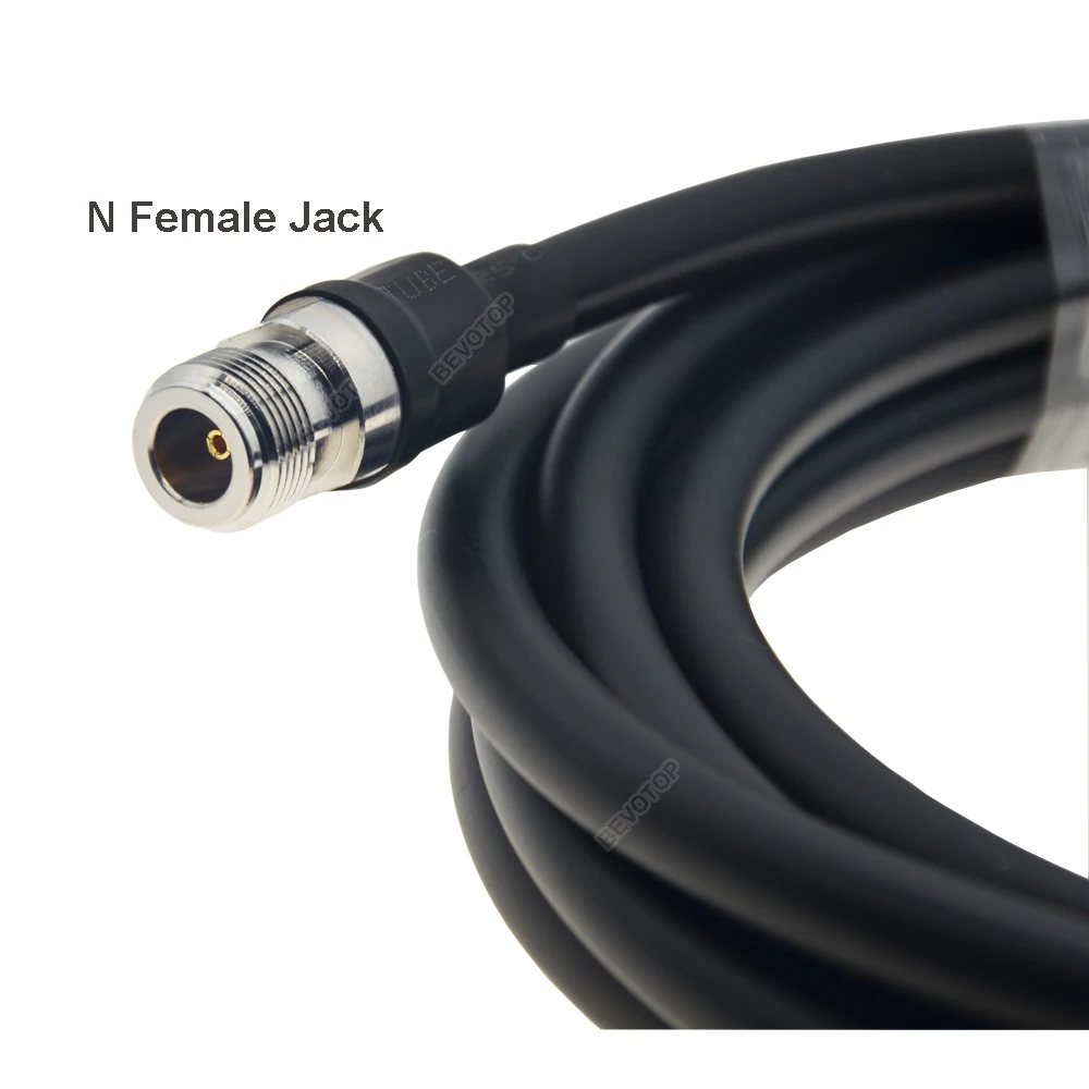 N Female to SMA Male LMR400 Cable 50 Ohm Low Loss RF Coax Pigtail Jumper for Helium Hotspot Bobcat Miner Lora Fiberglass Antenna view 4