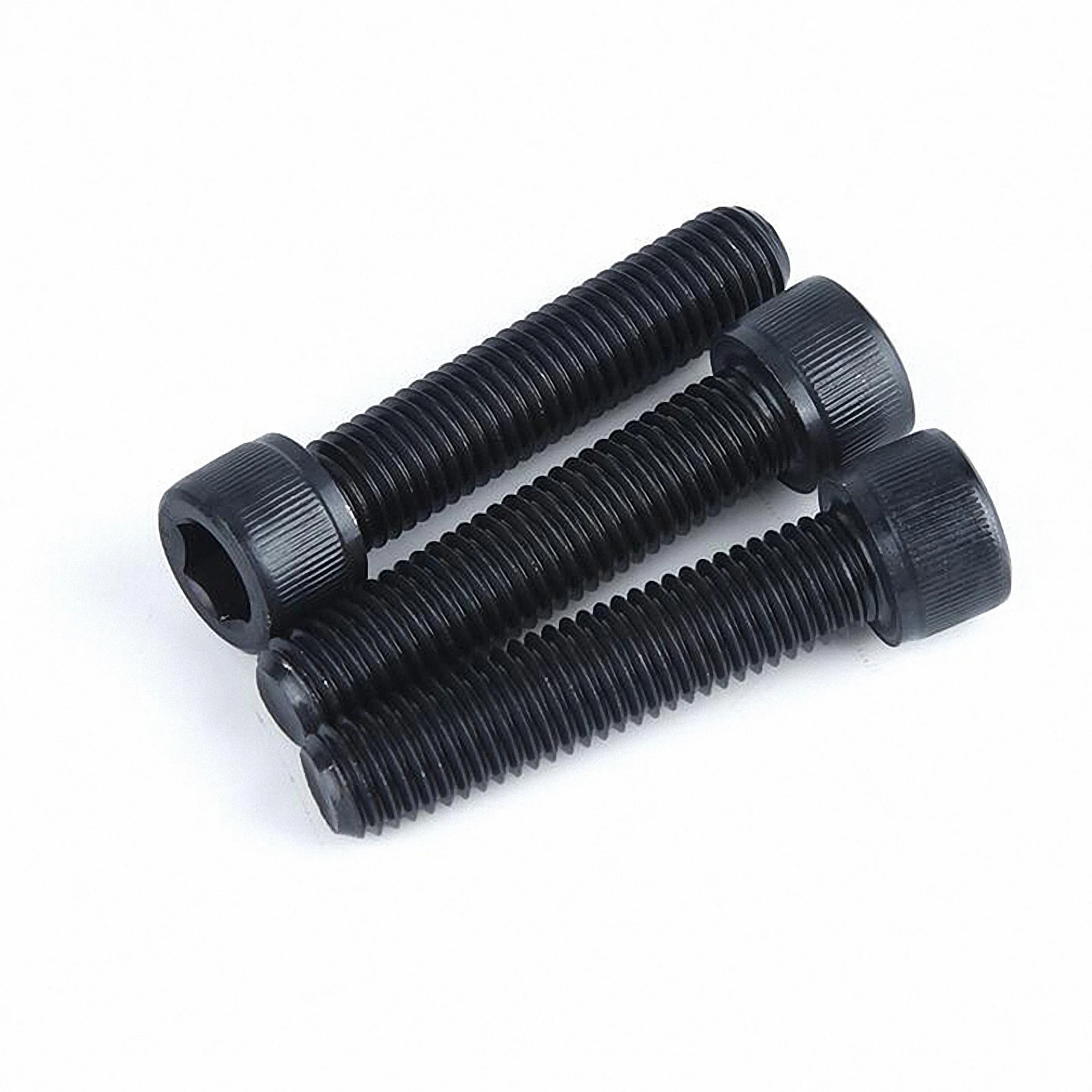 20 pz M1.4 M1.6 M2 M2.5 grado 12.9 acciaio al carbonio esagono incassato esagono incassato vite a brugola DIN912 lunghezza 3-50mm filettatura completa