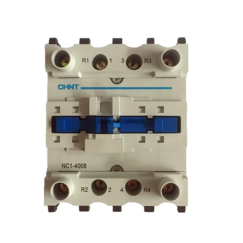 Imagem -03 - Contator de Montagem em Trilho Chint Familiar Contator Elétrico de 2nc 4no 65a 220v