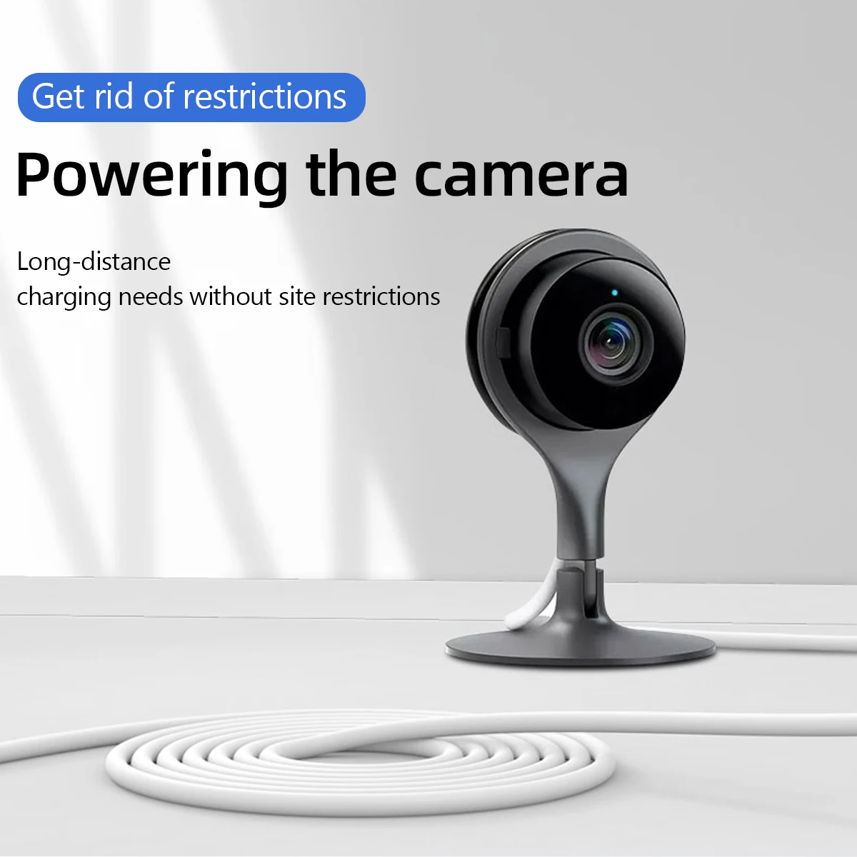 5M/10M Cáp Micro Usb Để Cấp Nguồn Web Camera Từ Xa Dây Microusb Dây Sạc Cho Điện Thoại Di Động máy Tính Bảng Power Bank Dây