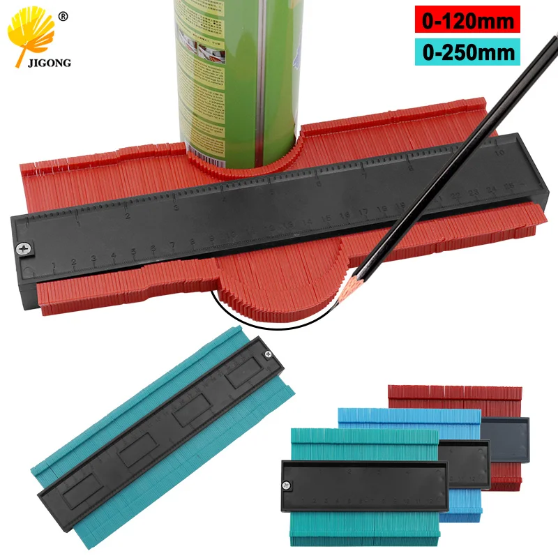 

Plastic Gauge Contour Profile Copy Gauge Duplicator Standard 5 Width Wood Marking Tool Tiling Laminate Tiles General Tools