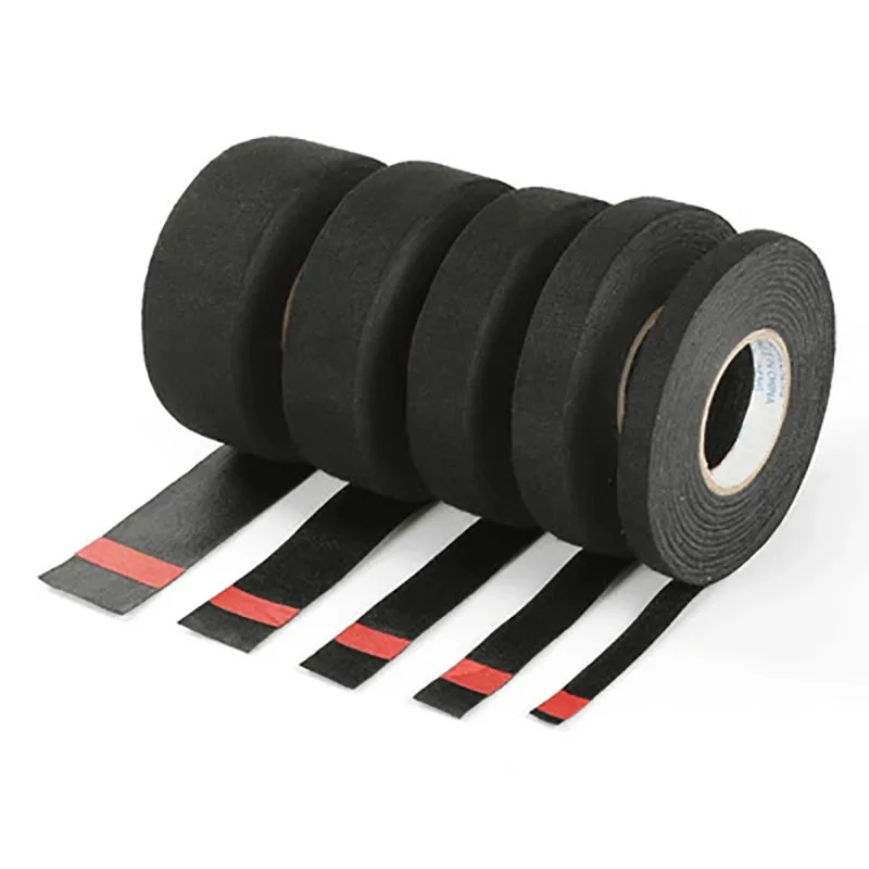 15 Meter Electricien Fabric Tape Retardant Heat-resistant Tape For Car Flame Wiring Loom Protection Electrical Tape