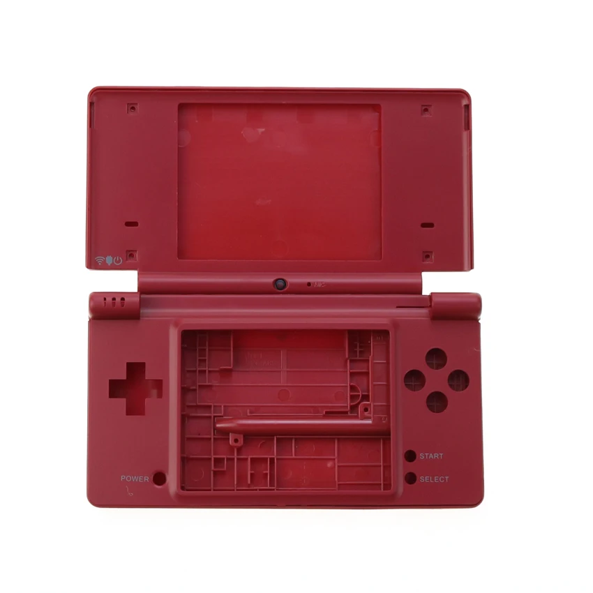Cltgxdd 1 set per cover console DSI NDSI, alta qualità, set completo di sostituzione dell'involucro, con kit di pulsanti, obiettivo dello schermo