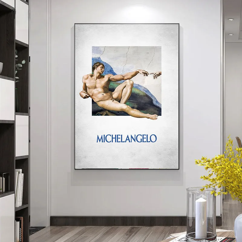 Abstract Character Art Painting Body Minimalist Wall Art Canvas Poster Printing Nordic Picture Home Decoration Painting