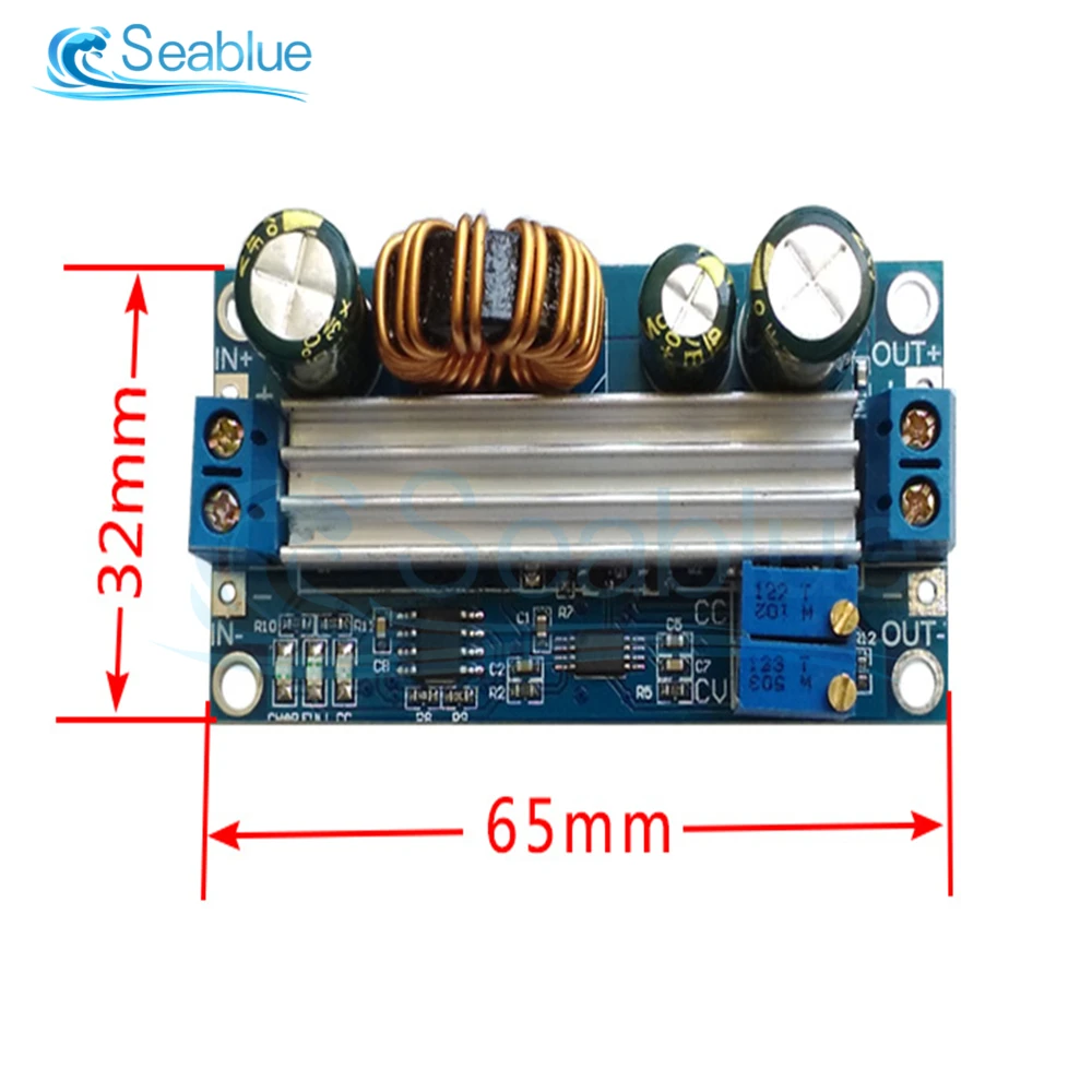 CC CV Adjustable 3A 35W DC 5 -30V to DC 0.5 -30V Step Up Down Buck Boost Converter Power Supply Module Voltage Regulator