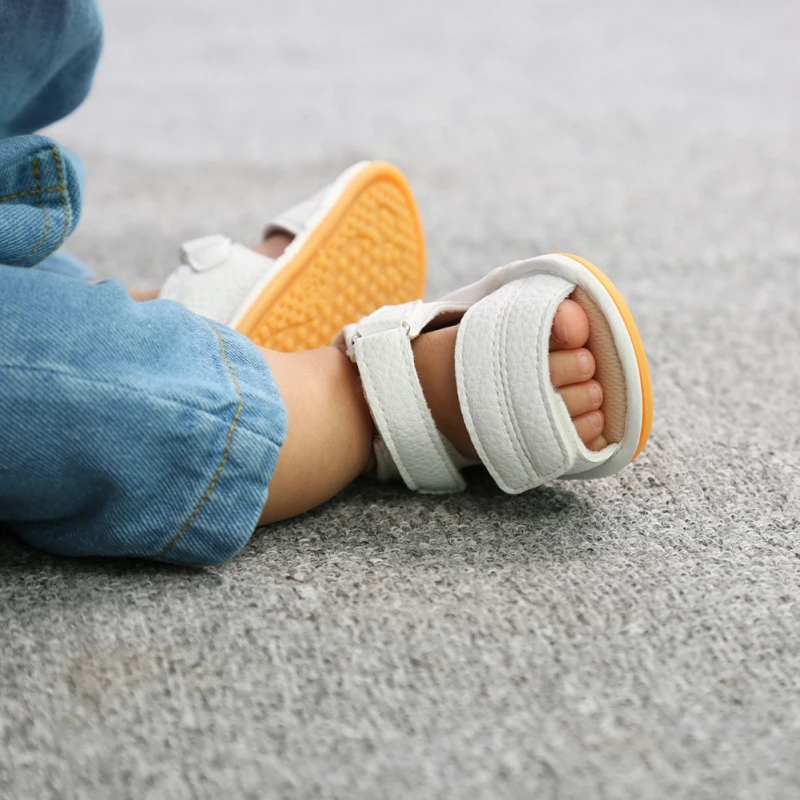 Sandálias de verão do bebê para 0-18 meses da menina do menino chinelos antiderrapantes sapatos de praia da criança crianças primeiros caminhantes