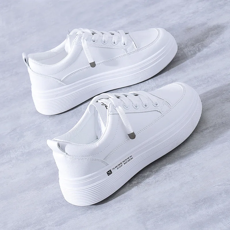 2021 Summer Women Sneakers White Tennis Women Shoes Canvas Slip on Female Row Shoes Platform Flats Casual Ladies Vulcanize Shoes