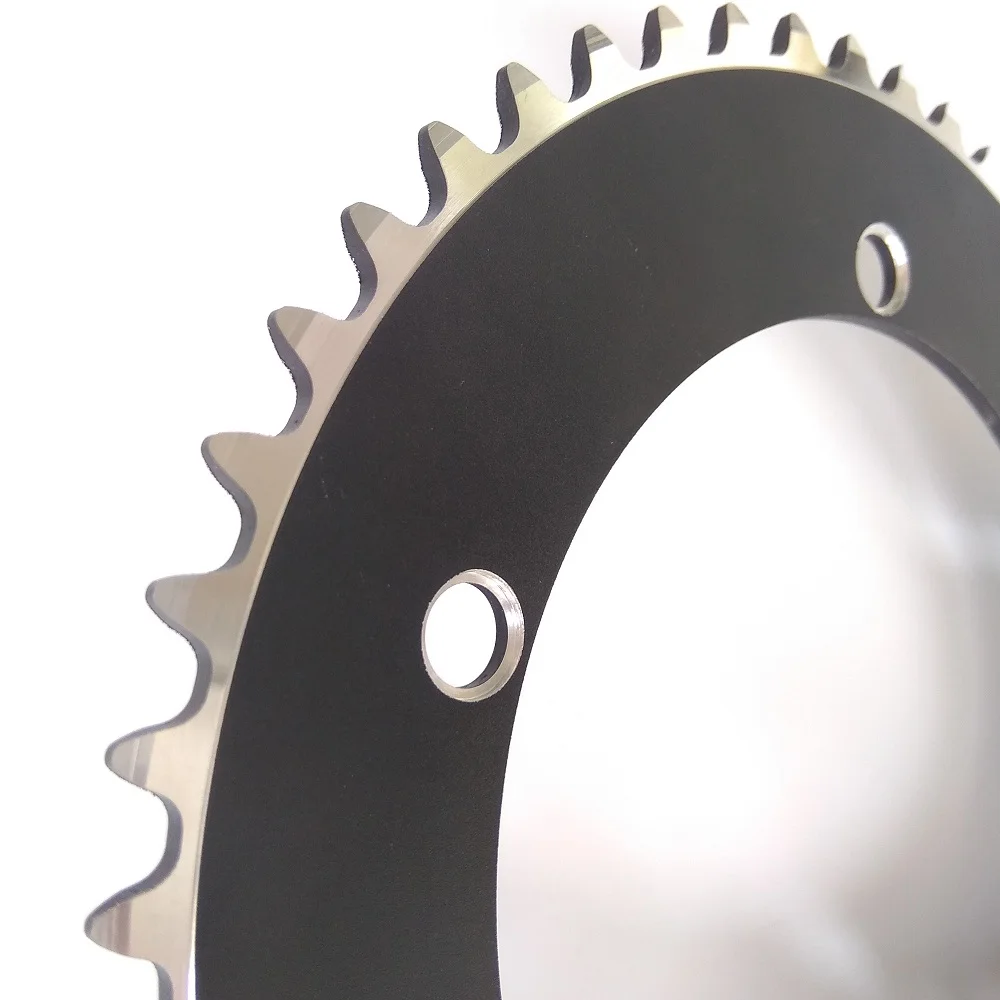 Fixed Gear Track Bike Chainring 144 BCD Bicycle Chain Wheel 44T 46T 48T 49T 50T 51T 52T 53T Single Speed Aluminum Alloy