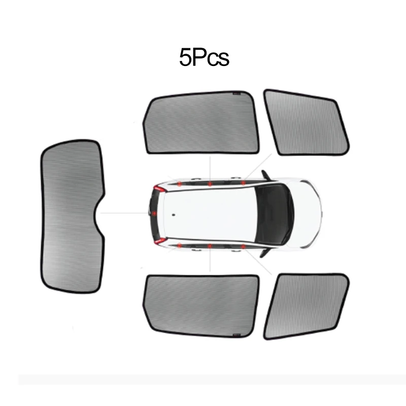 Variant: 5 window Sunshades