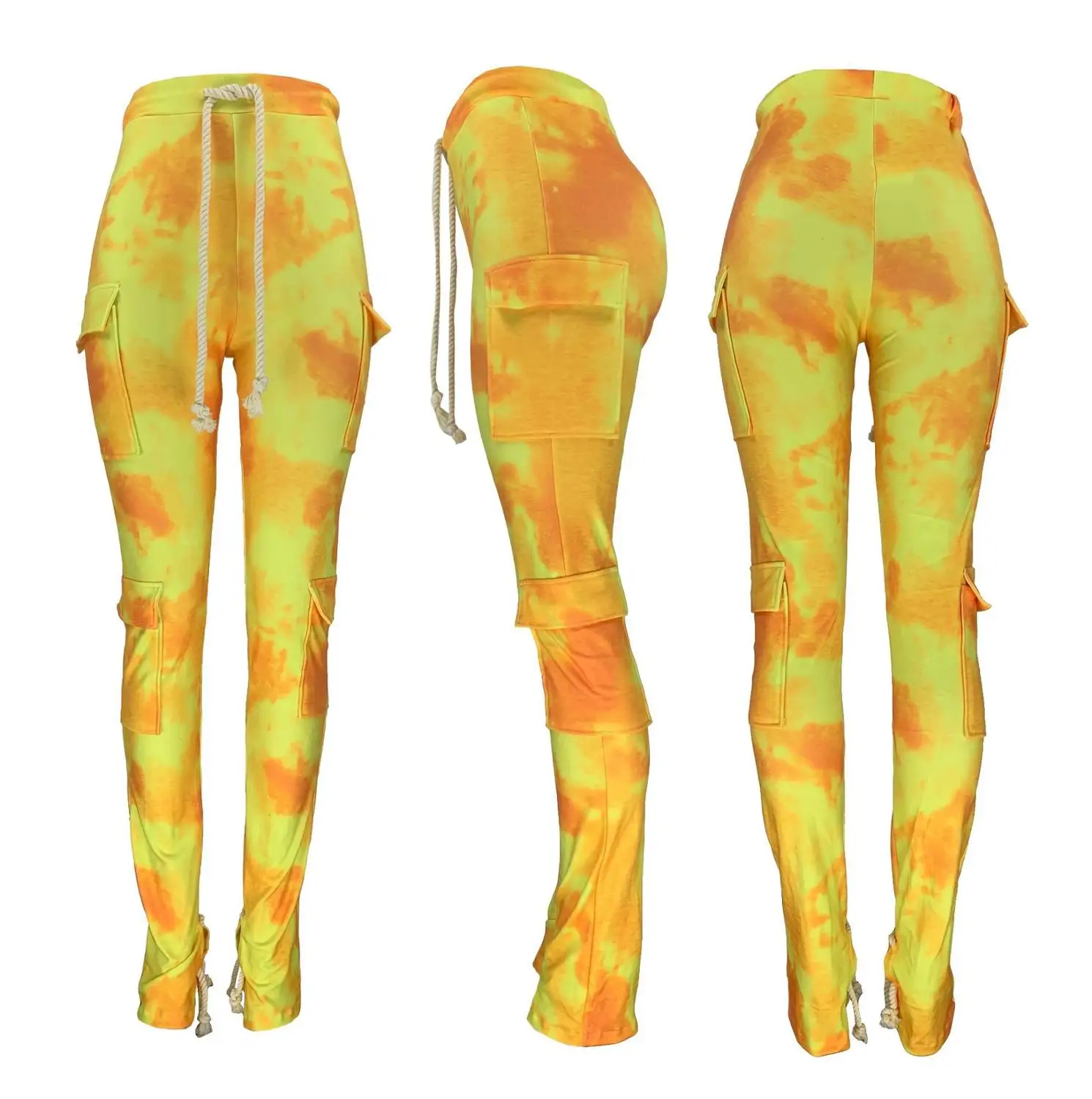 Casual Velvet Joggers Women Pants Drawstring With Pocket Joggers High Waist Sweatpants Streetwear Winter Clothes For Women