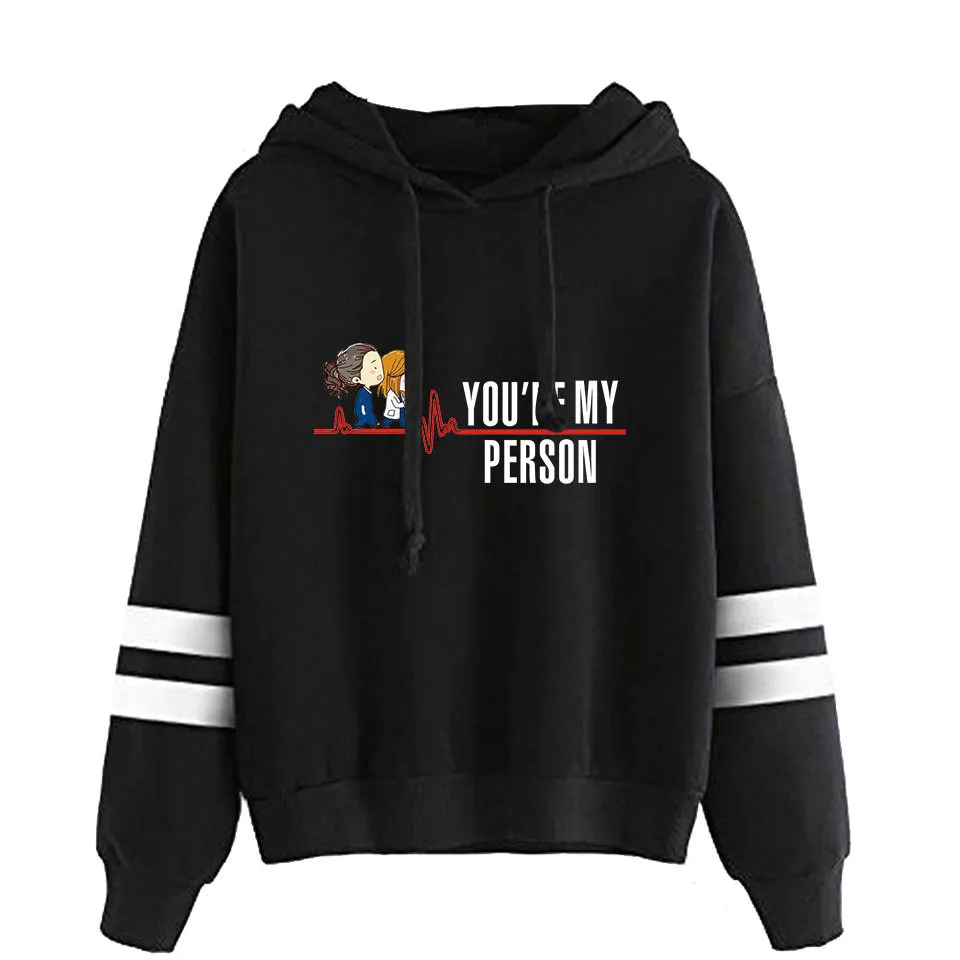 Grey Sloan Memorial Hospital Hoodie Meredith Grey Derek Shepherd Grey's Sweatshirts Grey's Anatomy Pullover Hoodies Casual Coats