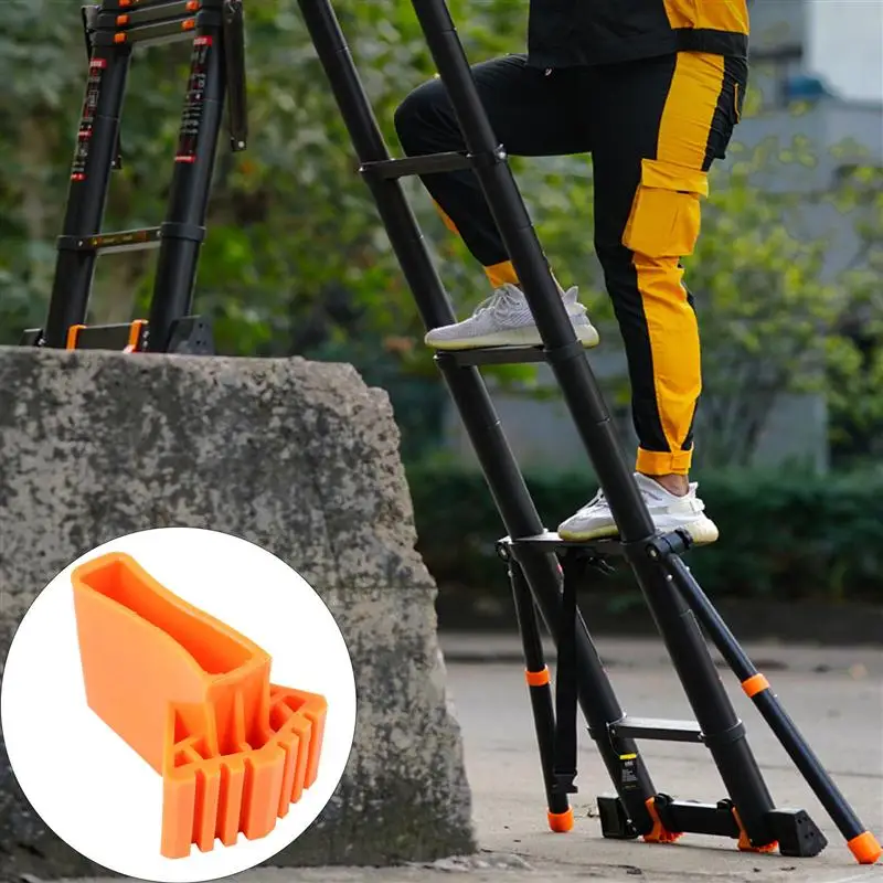 4pcs Durable Non Slips Ladder Rubber Feet Mat Ladder Foot Cushion Ladder Parts Replacement Step Ladder Feet Rubber Furniture Leg