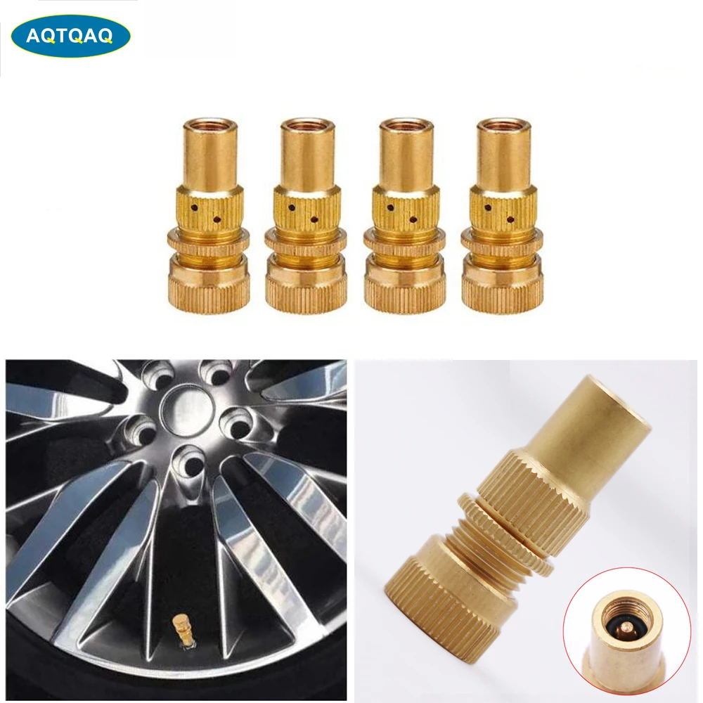 

Universal Car Tire Deflators Accessories Offroad Brass Automatic Auto Tyre Bleeder Set Valve 6-30 PSI