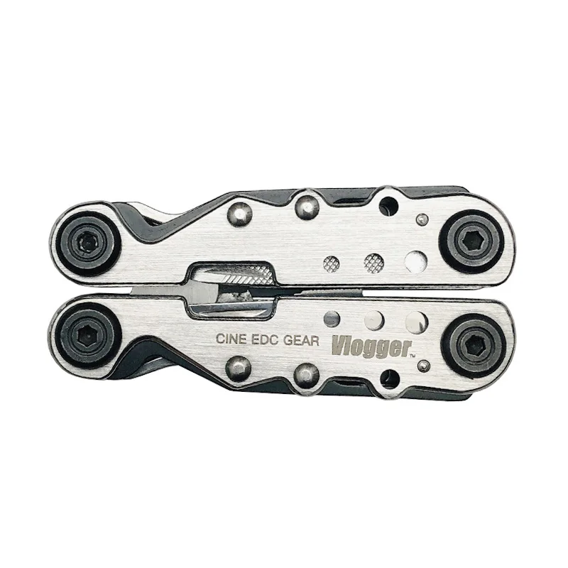 11-In-1 Multi-Tool, Pocket Knife for Photographers and Videographers